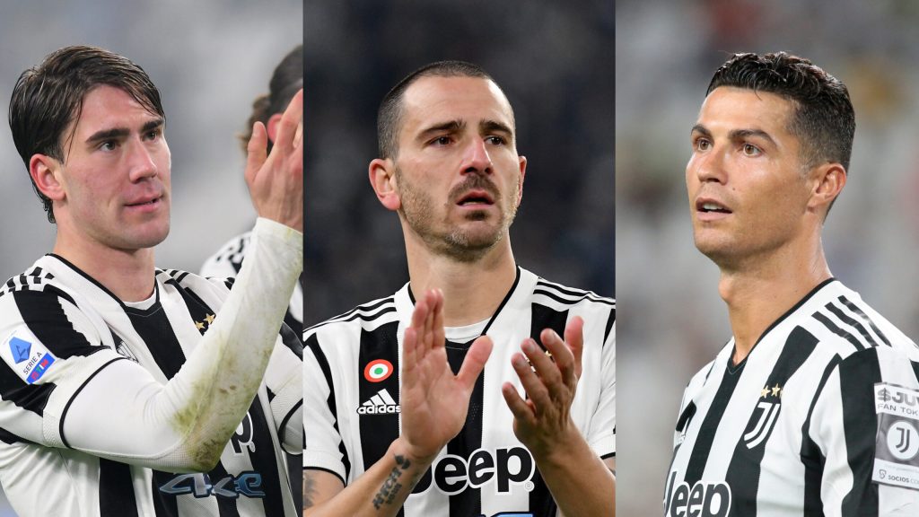 Vlahovic Bonucci Ronaldo