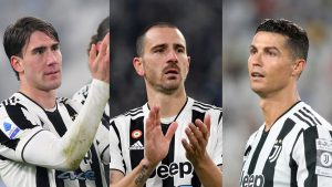 Vlahovic Bonucci Ronaldo