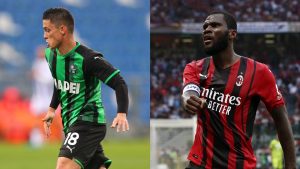 Raspadori Kessie Sassuolo Milan