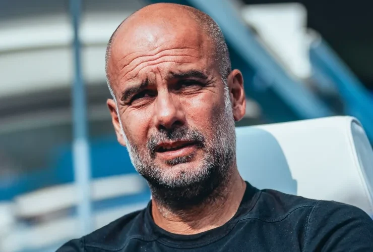 Guardiola un po' preoccupato (Profilo X Manchester City)