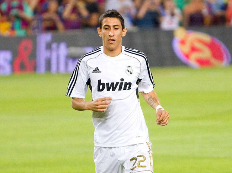 Di Maria con la maglia del Real Madrid (Depositphotos foto)