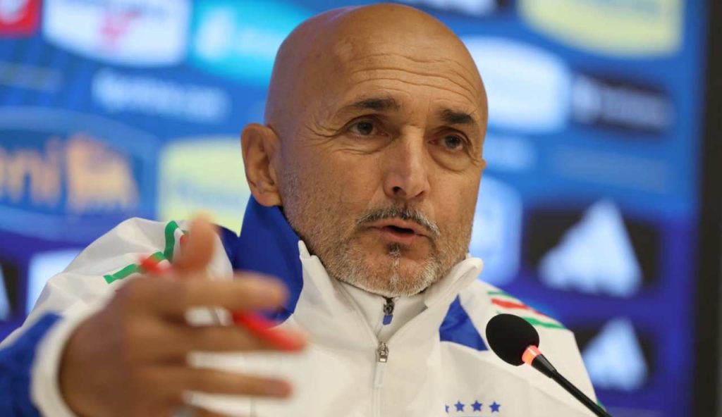 Il ct dell'Italia Luciano Spalletti