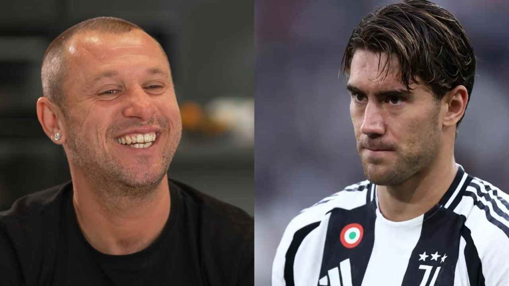 Cassano e Vlahovic