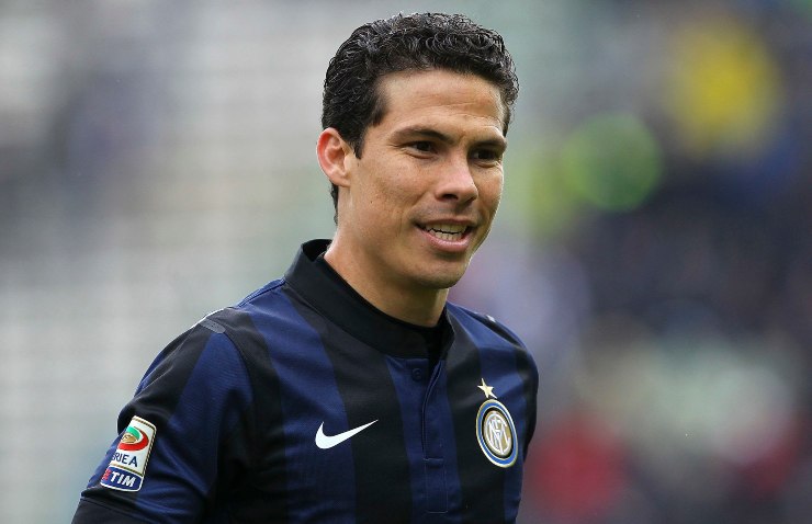 Hernanes con la maglia dell'Inter (Getty Images)