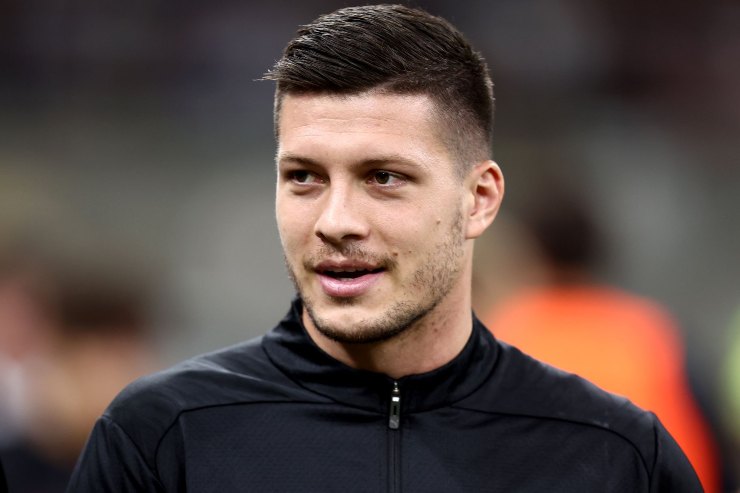 Jovic durante un allenamento (Getty Images)