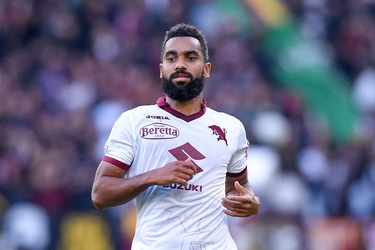 Koffi Djidji con la maglia del Torino (Getty Images)