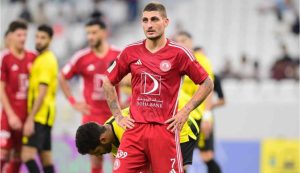 Marco Verratti in campo in Arabia