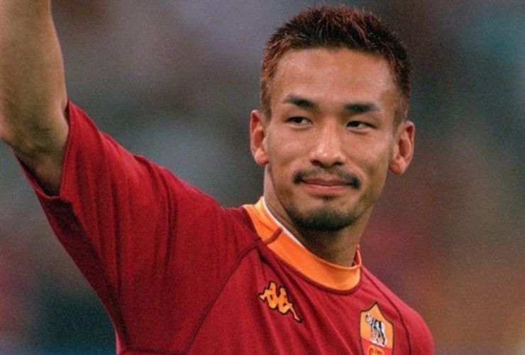 Nakata con la maglia della Roma (Memorabid)