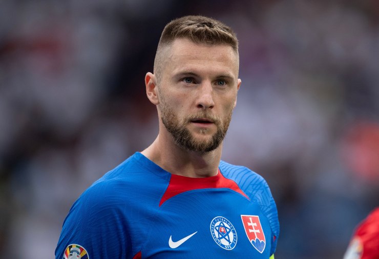 Skriniar con la maglia della Nazionale (Getty Images)