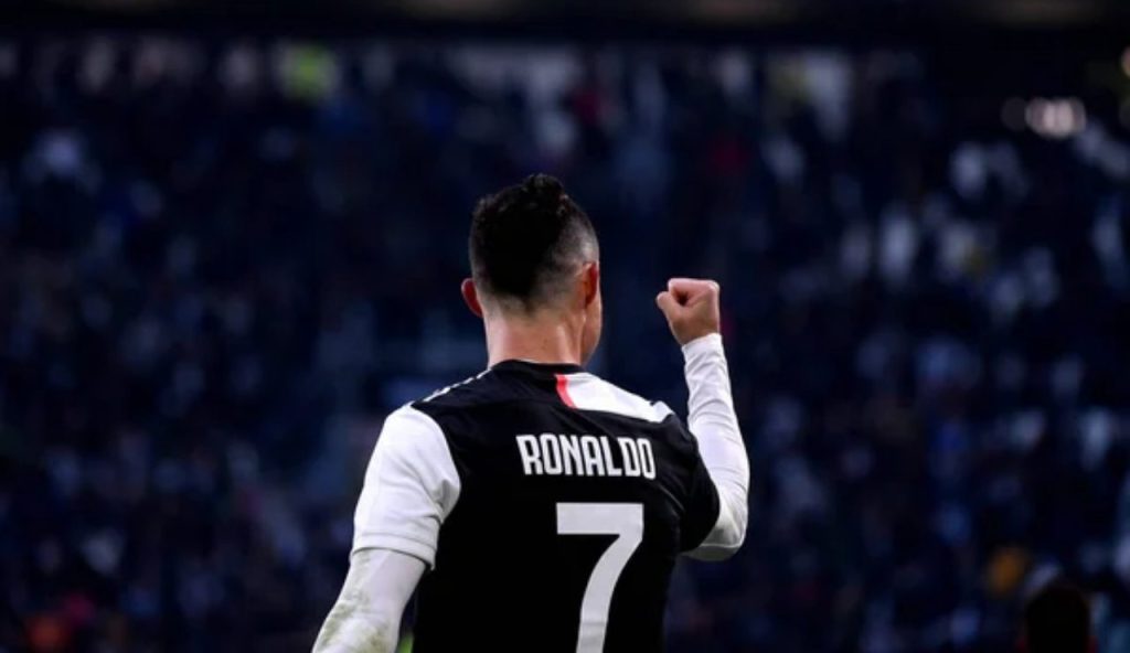 CR7 con la maglia della Juve (Depositphotos)