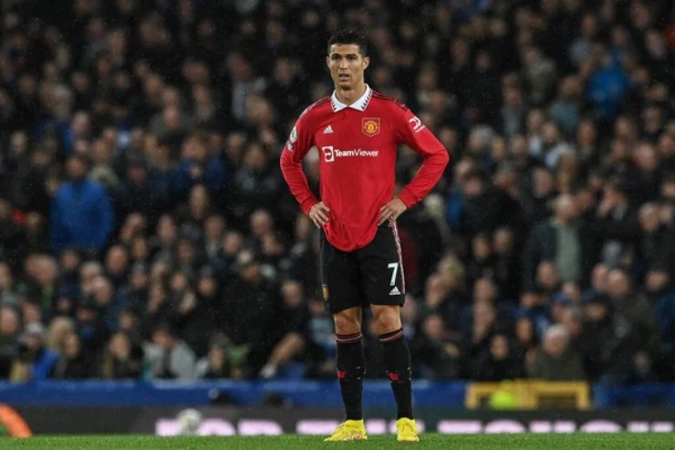 CR7 con la maglia dello United (Depositphotos)