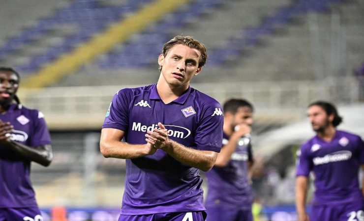 Edoardo Bove con la Fiorentina (Fonte_ @edo_bove)