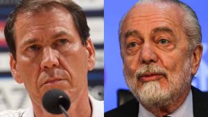 Rudi Garcia ed Aurelio De Laurentiis