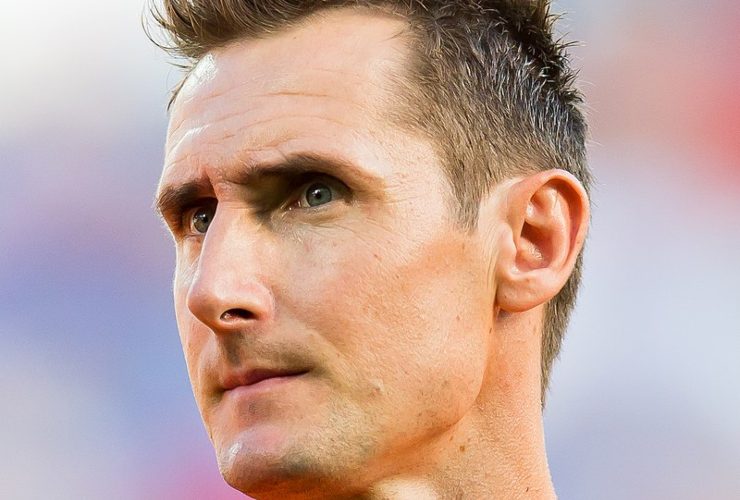 Klose durante una partita di beneficenza (Wikipedia Sven Mandel)