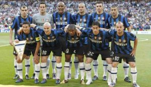 L'Inter vincitrice del triplete (www.storiainter.com)